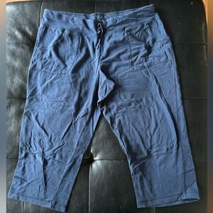 Athletic Works Blue Cropped Pants